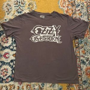 Lightweight Ozzy Ozbourne vintage style band tee